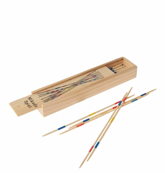 Mikado Gesellschaftsspiel Geschicklichkeitsspiel Holz ca. 25 cm